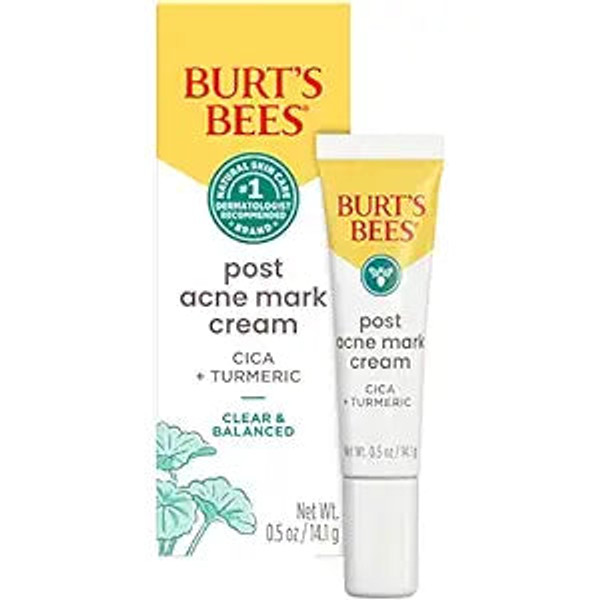 Burt'S Bees, Natural Acne Solutions Maximum Strength Spot Treatment Cream For Oily Skin, 1 Each, 0.5