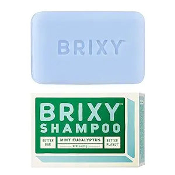Brixy, Shampoo Bar Mint Euclyptus, 1 Each, 4 Oz