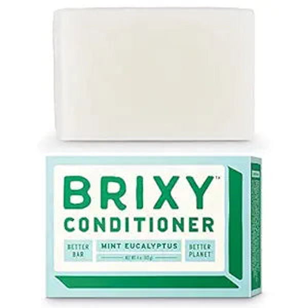 Brixy, Conditioner Bar Mint Eucalyptus, 1 Each, 4 Oz