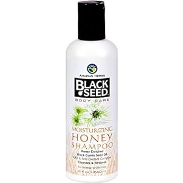 Black Seed Shampoo, Honey, 8 Ounce