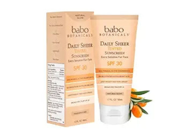 Babo Botanicals Daily Sheer Mineral Tinted Sunscreen Spf30