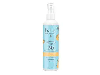 Babo Botanicals, Baby Skin Mineral Sunscreen Spray Spf 30 Non Aerosol, 1 Each, 6 Oz