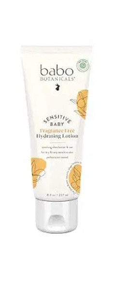Babo Botanicals, Sensitive Baby Daily Hydra Lotion Fragrance Free, 1 Each, 8 Oz