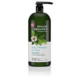 Avalon Organics, Scalp Treatment Tea Tree Shampoo, 1 Each, 32 Fl Oz