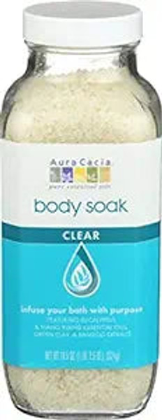 Aura Cacia, Body Soak Clear, 1 Each, 18.5 Oz