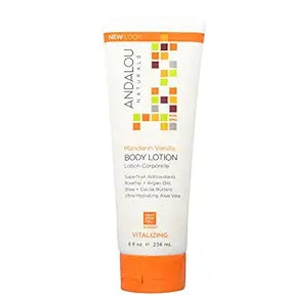 Andalou Naturals, Body Lotion Mandarin Vanilla Vitalizing, 1 Each, 8 Oz