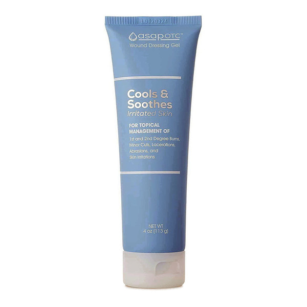 Silver Biotics ASAP OTC Wound Dressing Gel Cools & Soothes - 4 oz