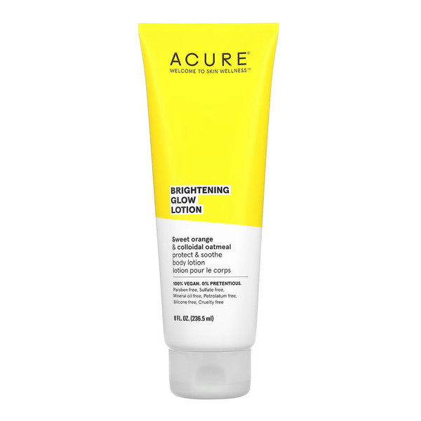 Acure, Brightening Glow Lotion, 1 Each, 8 Oz