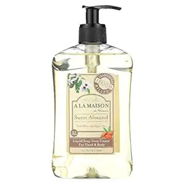 A La Maison, French Liquid Soap Sweet Almond, 1 Each, 16.9 Fl Oz