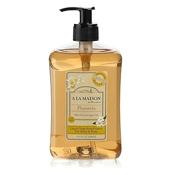 A La Maison, Plumeria Liquid Soap For Hand And Body, 1 Each, 16.9 Fl Oz