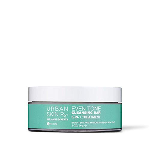 Urban Skin Rx Even Tone Cleansing Bar   3-In-1 Daily Cleanser, Exfoliator, And Brightening Mask Helps Diminish Dark Spots, Formulated With Kojic Acid, Azelaic Acid, And Niacinamide   2.0 Oz