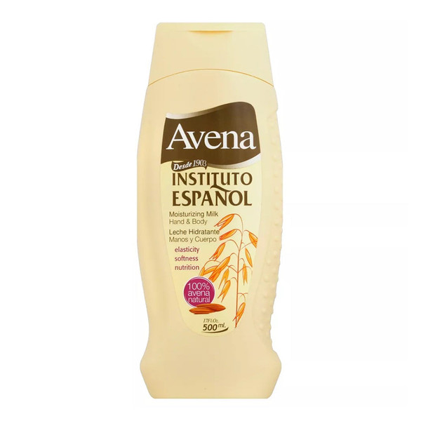 Avena Moisturizing Milk Hand & Body Lotion 17 Oz