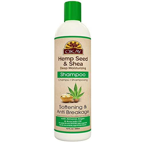 Okay Hemp Seed & Shea Softening & Anti Breakage Shampoo