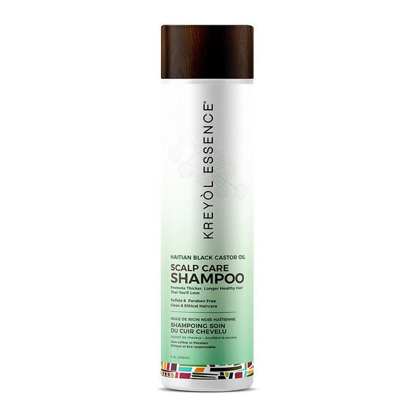 Kreyol Essence Haitian Black Castor Oil Scalp Care Shampoo, 8 Oz