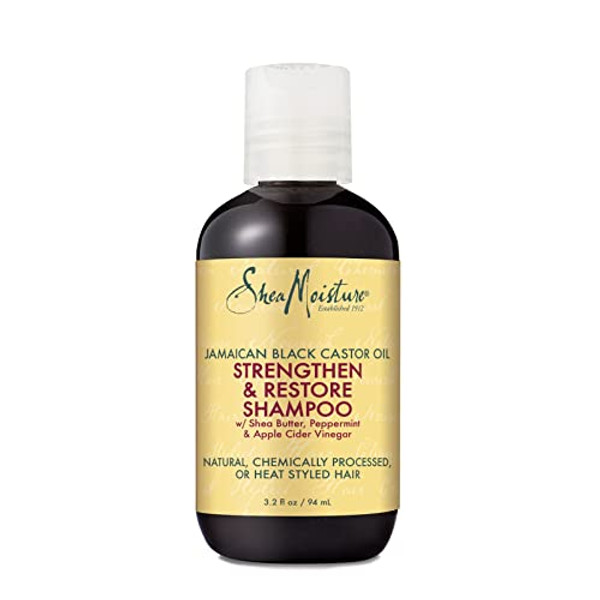 Shea Moisture Jamaican Black Caster Oil Shampoo By For Unisex - 3.2 Oz Shampoo, 3.2 Ounce