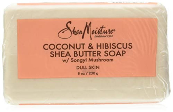 Sheamoisture Shea Moisture Coconut Hibiscus Bar Soap, 8 Ounce