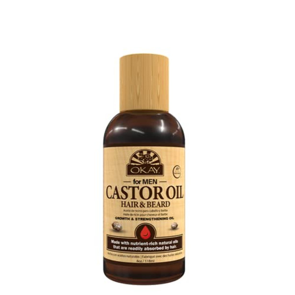 Okay Men Beard Hair Growth Oil 4Oz