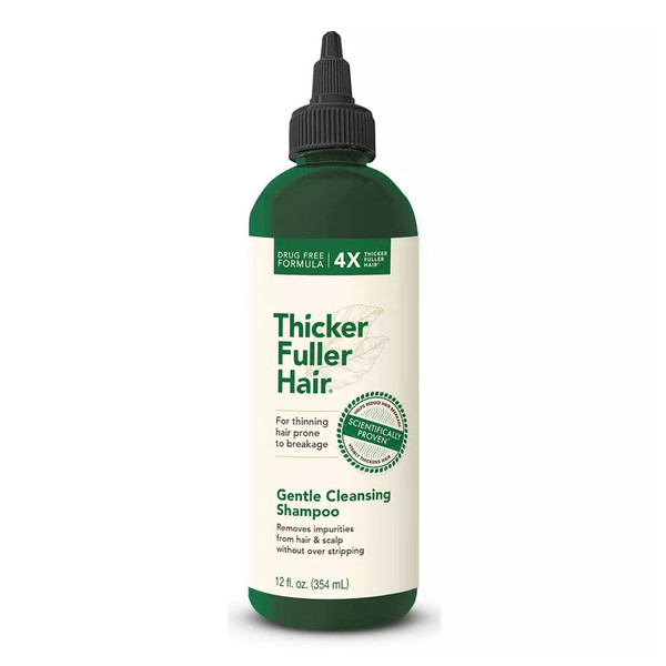Thicker Fuller Hair Gentle Cleansing Shampoo 12 Oz