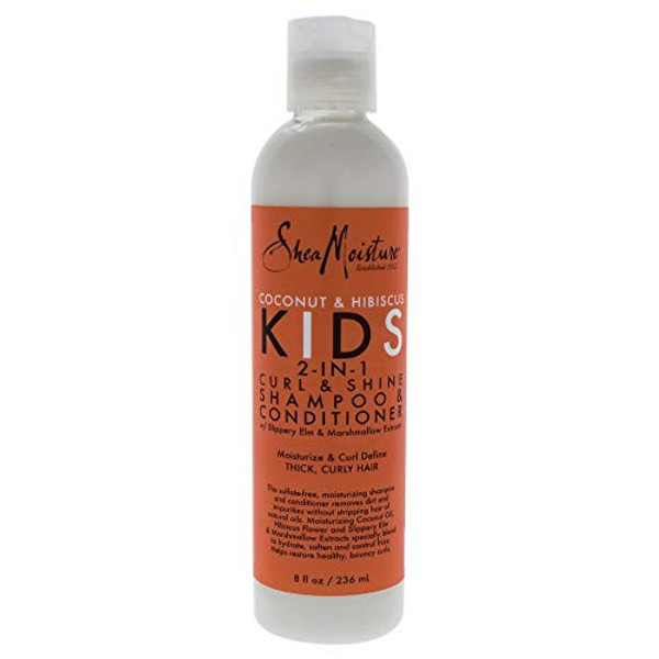 Shea Moisture Kids Curl & Shine 2-In-1 Shampoo & Conditioner 8Oz