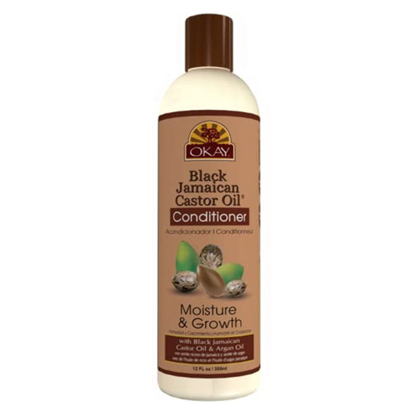 Okay Black Jamaican Castor Oil Conditioner - 12 Oz