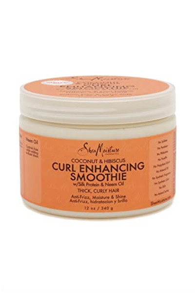 Shea Moisture Coconut Hibiscus Curl Enhancing Smoothie, Multi, 12 Ounce