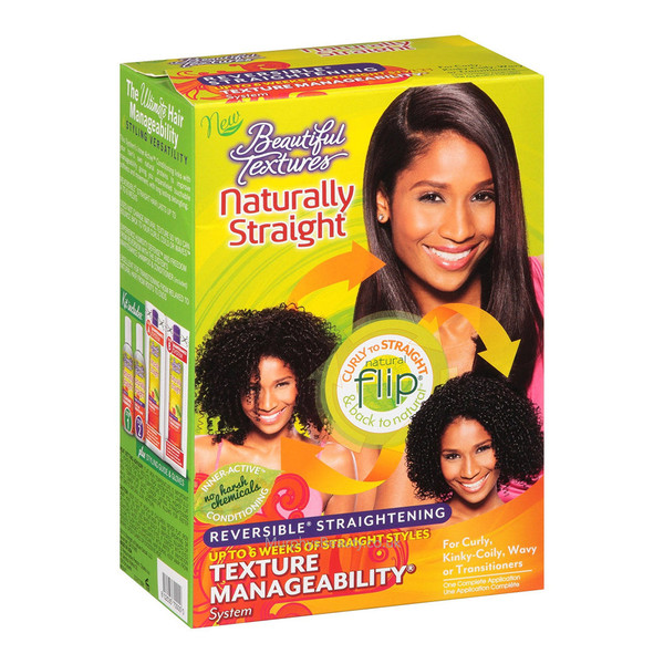 Beautiful Textures Naturally Straight Texturizer Kit, 25.6 Oz