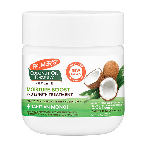 Palmer'S Coconut Oil Formula Moisture Boost Pro Length Hair & Scalp Treatment, 6.7 Ounce