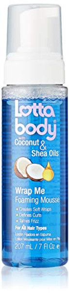 Coconut Oil And Shea Wrap Me Foaming Curl Mousse By Lotta Body 7 Fl Oz
