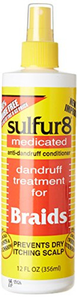 Sulfur 8 Dandruff Treatment For Braids 12 Oz. Spray