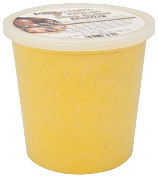 Kuza 100% Pure African Shea Butter With Borututu, Yellow Creamy - 22Oz.