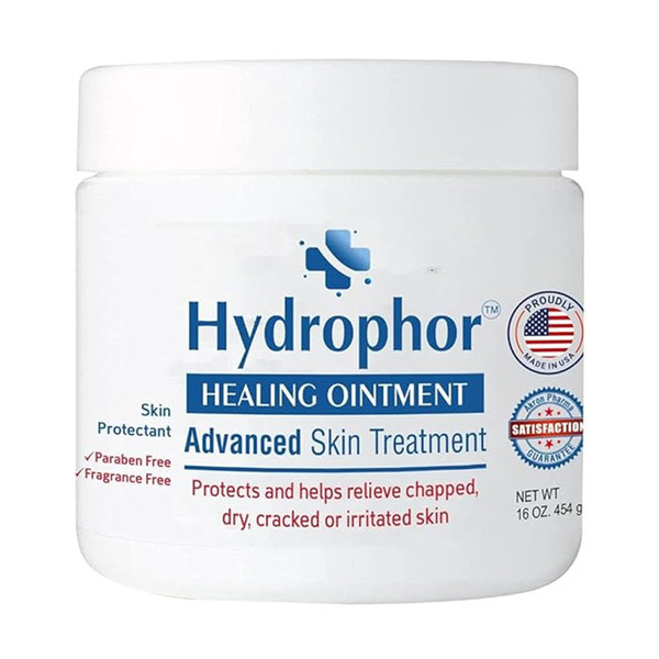 Hydrophor Ointment - Soothes & Protects Dry Skin - 16 Oz. Jar - By Akron Pharma