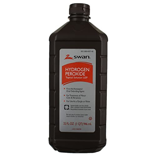 Swan 0869470710 Hydrogen Peroxide, 32 Oz