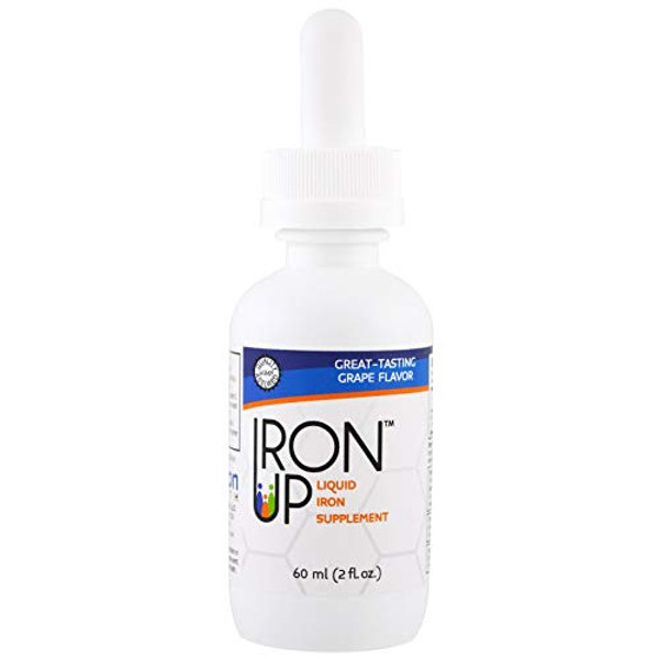 A.C. Grace Company, Iron Up, Liquid Iron Supplement, Grape Flavor, 2 Fl Oz