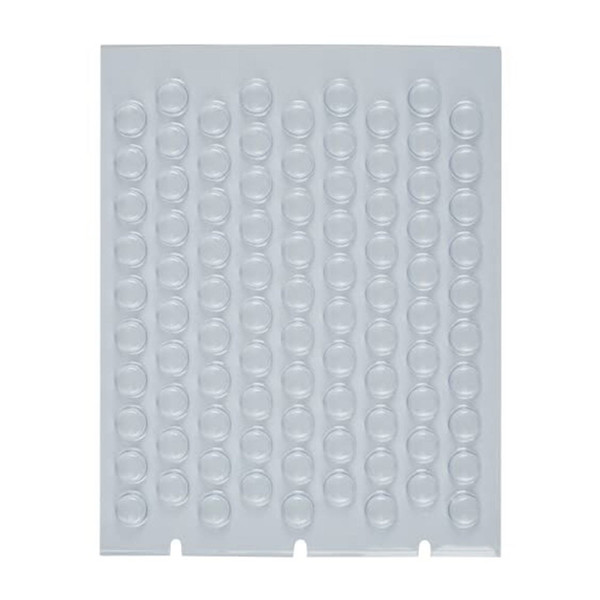Ezy Dose Unit Dose Disposable Medium Blister Cards For Pill, Medicine, Vitamin, Weekly, 4 Times A Day, Am Pm, Use With Cold Seal System Planner, 90 Day, 500 Count