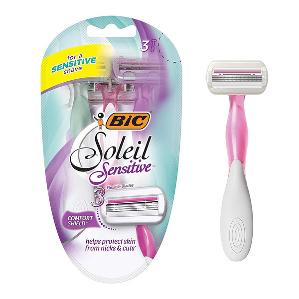 Bic Soleil Glow Razors - 3 Ct