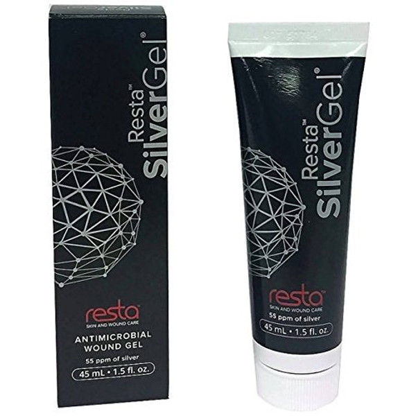 Resta Silvergel Antimicrobial Wound Gel 1.5Oz Tube