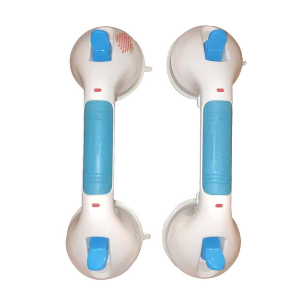 Carex 12" Ultra Grip Suction Shower Grab Bar, Dual Locking - 1 Ea