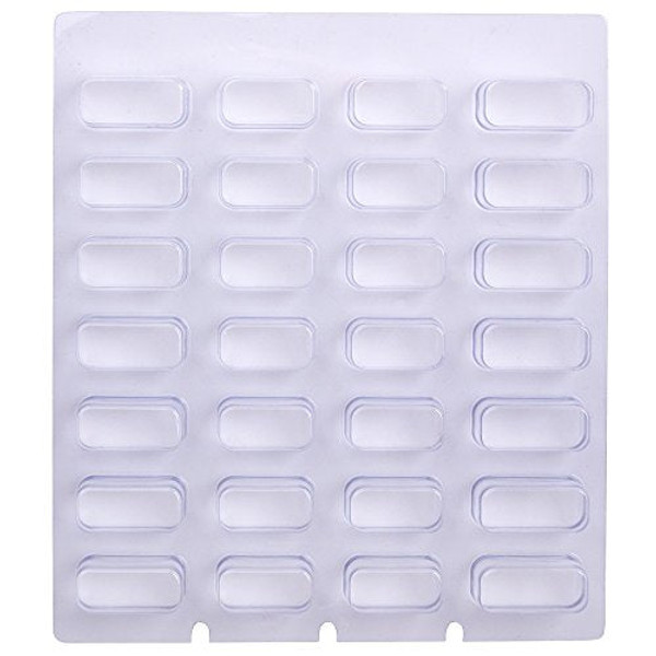 Ezy Dose Disposable Blister Cards For Pill, Medicine, Vitamin   Weekly, 4 Times A Day, Am Pm   Use With Cold Seal System Planner   Case Of 250