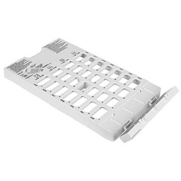 Ezy Dose Unit Dose Xxl Tray For Pill, Medicine, Vitamin Organizer Box, Monthly Or Weekly Compatibility, Use With Cold Seal System Planner, 28 Dose