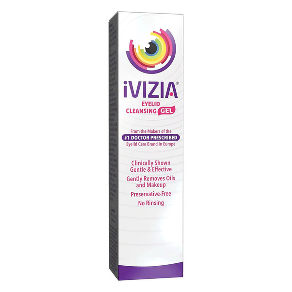 Ivizia Eyelid Cleansing Gel For Sensitive Eyelid Cleansing, 1.05 Oz