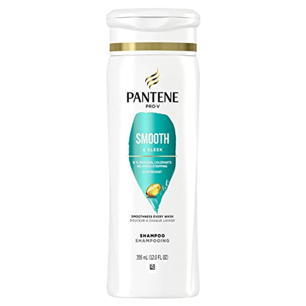 Pantene Pro-V Smooth & Sleek Shampoo, 12.0Oz/355Ml