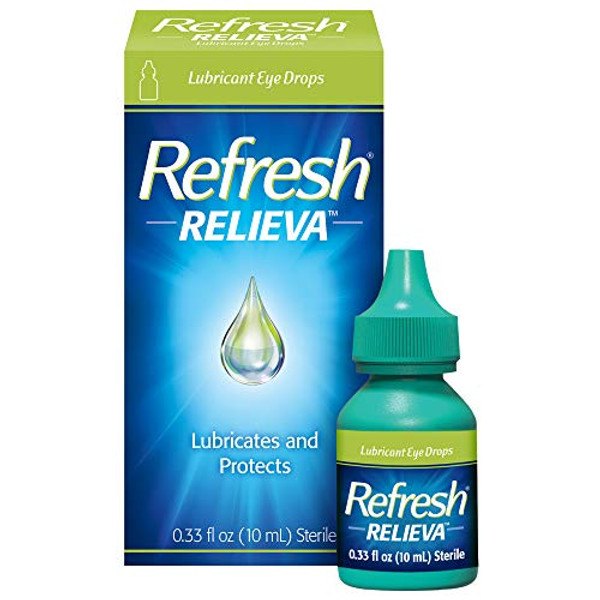 Refresh Relieva Lubricant Eye Drops Preserved Tears, 10 Ml