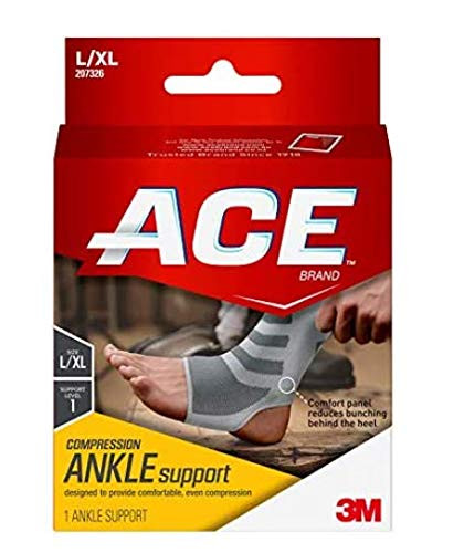 Ace Brand Compression Ankle Brace, Size Small/Medium