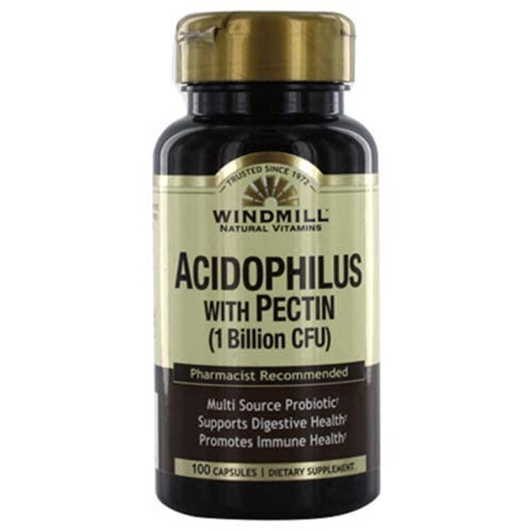 Windmill Acidophilus With Pectin Capsules, 100.0 Ct