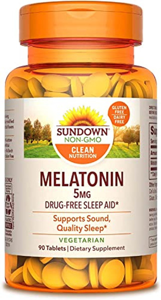 Sundown Melatonin 5Mg Tabs 90Ct