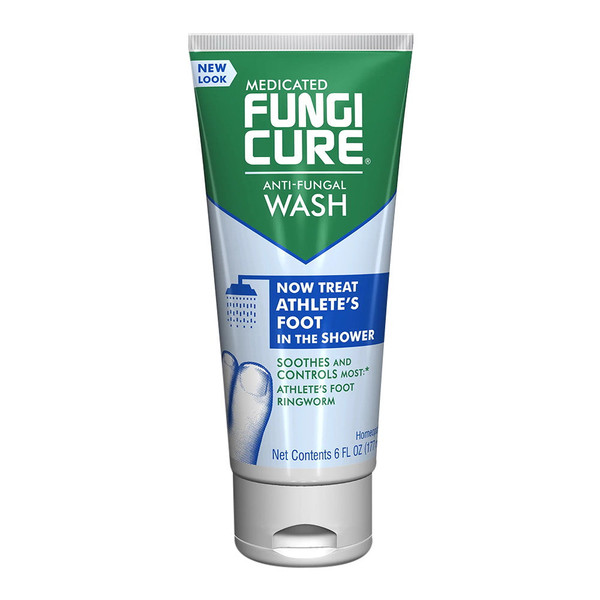 Fungicure Medicated Anti-Fungal Athlete'S Foot Wash - Treat Athlete'S Foot In The Shower - 6 Fl Oz
