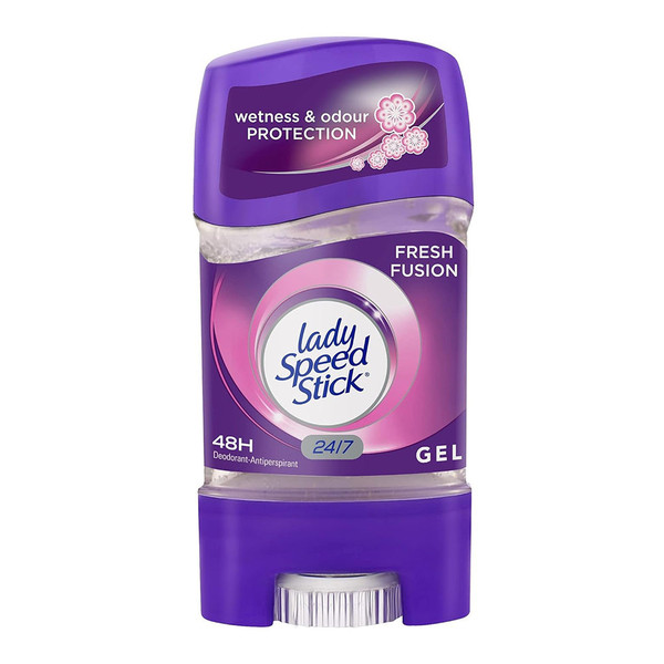 Lady Speed Stick Antiperspirant Deodorant Gel, Shower Fresh 2.30 Oz
