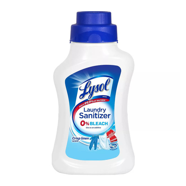 Lysol Laundry Sanitizer Additive, Crisp Linen, 41Oz