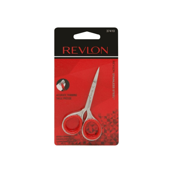 Revlon Cuticle Scissors, Curved Blade 1 Ea
