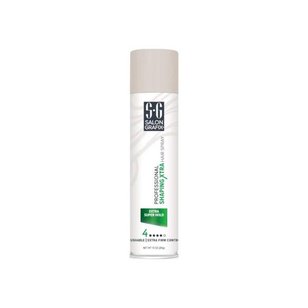 Salon Grafix Professional Shaping Xtra Hair Spray, Extra Super Hold 10 Oz